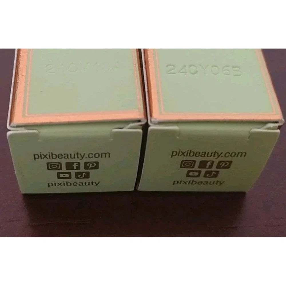 Pixi By Petra Lot Of 2 Large Lash Mascara Best Brown 0.4 fl oz NEW